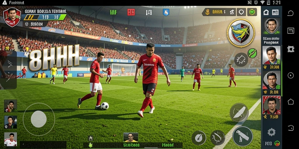 Tampilan gameplay 8HHH yang menegangkan dan seru.