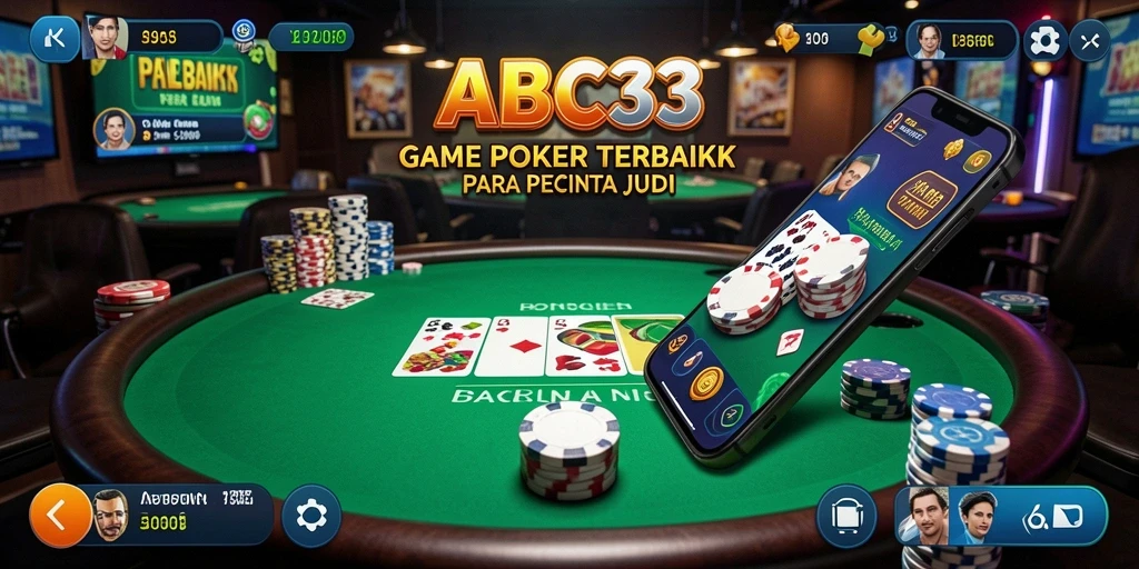 Tampilan gameplay Poker yang mendebarkan dan kompetitif.