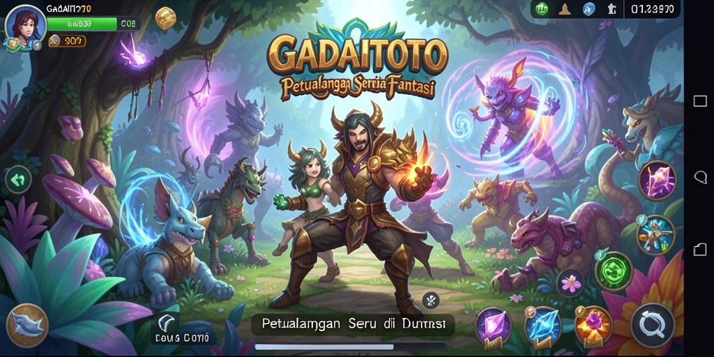 Screenshot gameplay GADAITOTO menampilkan petualangan menakjubkan.