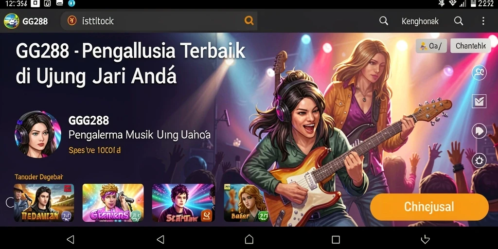 Gameplay interaktif GG288 yang menyenangkan dengan berbagai tantangan musik.