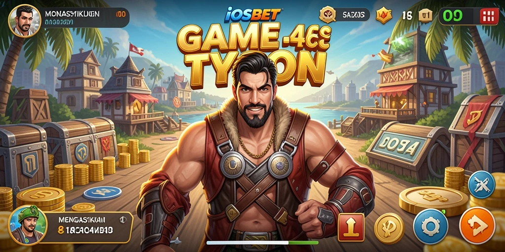 Tampilan menarik gameplay Tycoon dalam IOSBET.
