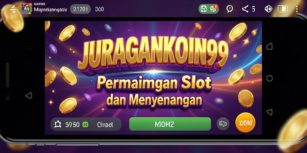 Gambaran gameplay Slot yang seru di JURAGANKOIN99.