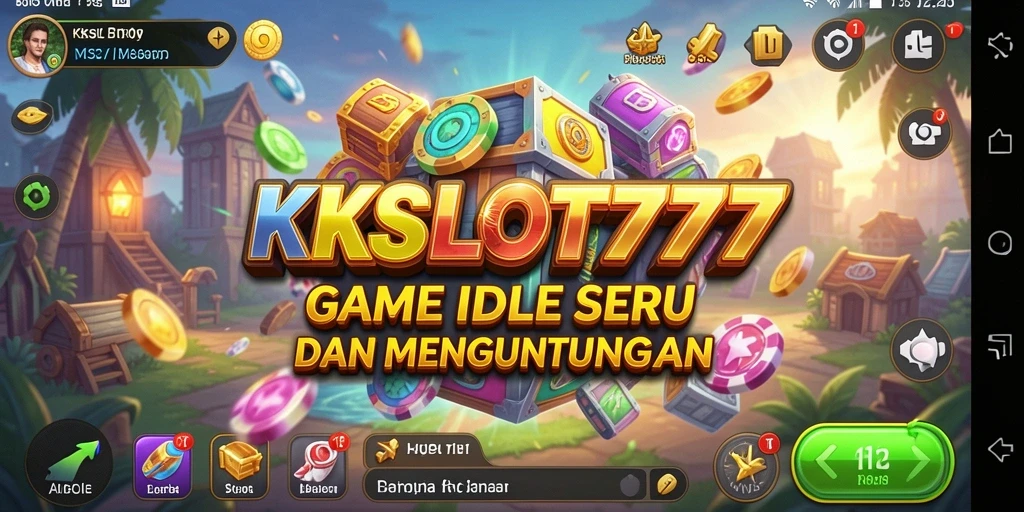 Screenshot KKSLOT777 menampilkan keseruan gameplay Idle yang menarik.