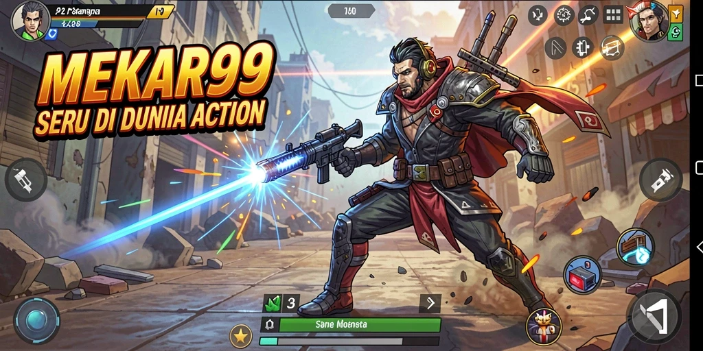 Gameplay seru dan menegangkan di dunia MEKAR99.