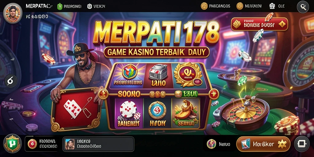 Tampilan permainan Kasino di MERPATI178 yang menarik dan interaktif.