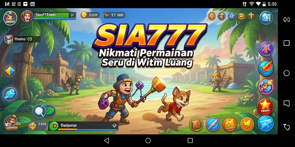 Tampilan gameplay seru dalam SIA777 yang penuh tantangan.