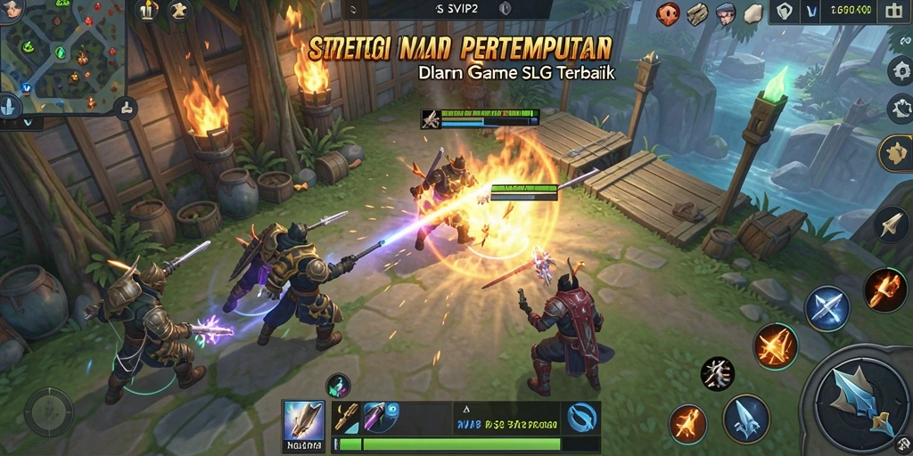 Tampilan menarik dari gameplay SVIP2 dengan pertarungan strategis.