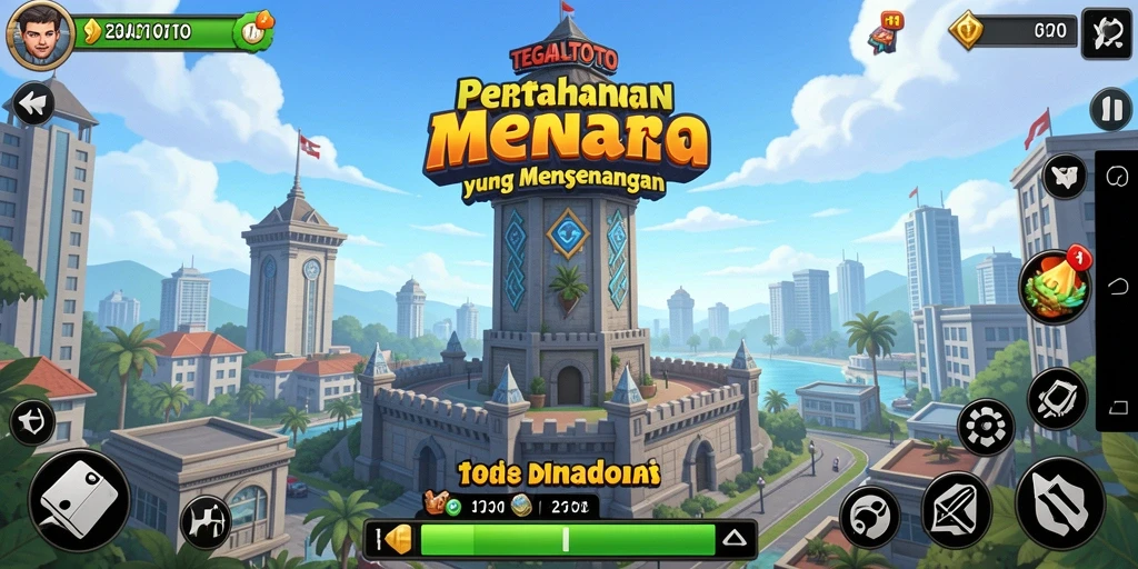 Penggambaran fantastis dari gameplay TEGALTOTO yang seru dan menantang.