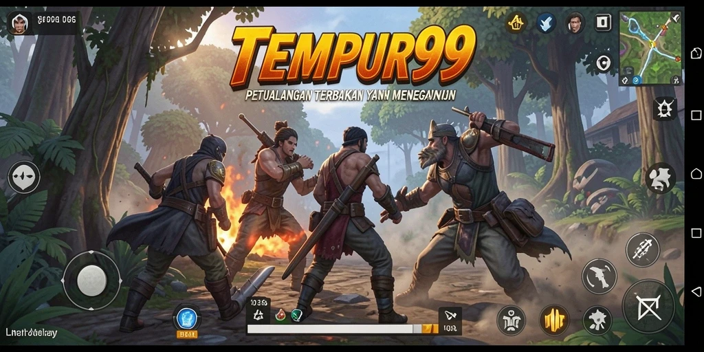 Gameplay intens dan menegangkan dalam dunia terbuka