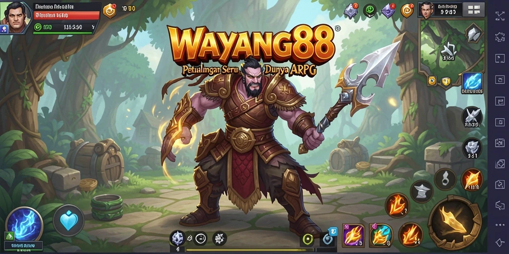 Tampilan gameplay yang mendebarkan dalam dunia ARPG.